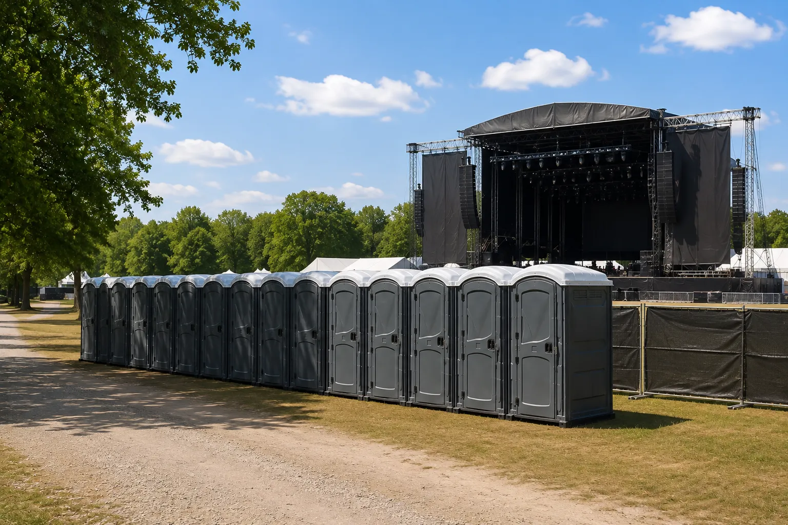 Concert Restroom Rental in Glendora, CA