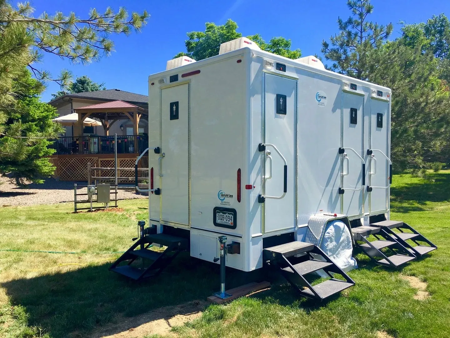 Luxury Restroom Trailer in Glendora, CA